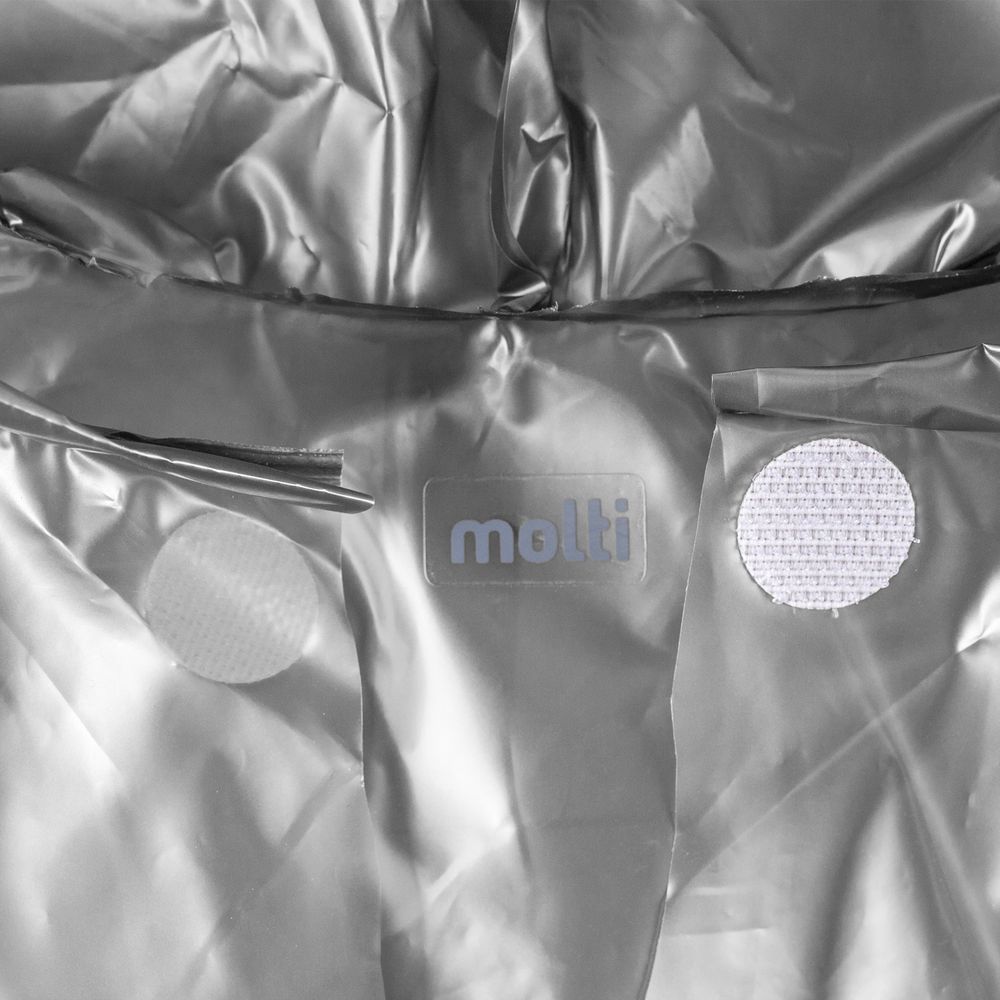 Дождевик-плащ CloudTime с печатью в один цвет на заказ