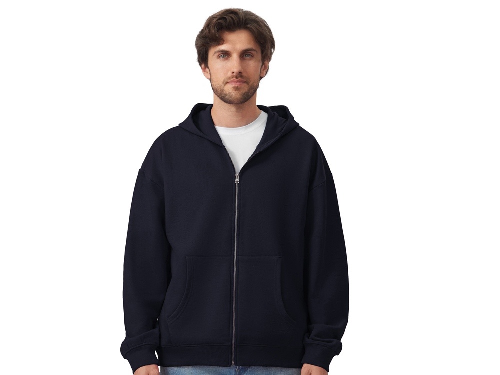 Толстовка оверсайз с капюшоном на молнии Monaco