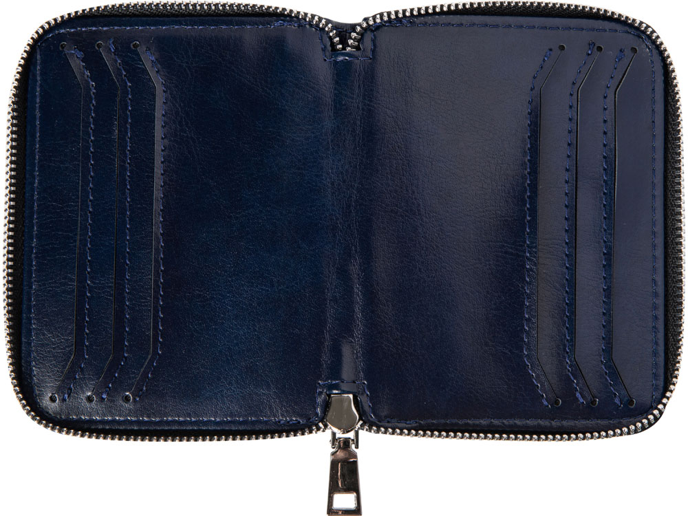 Картхолдер на молнии для 8 карт с RFID-защитой Fabrizio