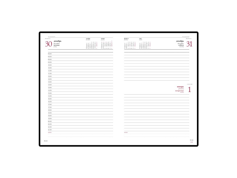 Ежедневник датированный А5 Ideal New на 2026 год