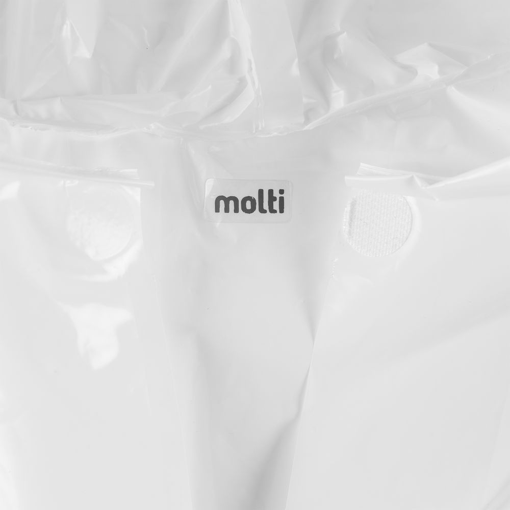 Дождевик-плащ CloudTime с печатью в один цвет на заказ