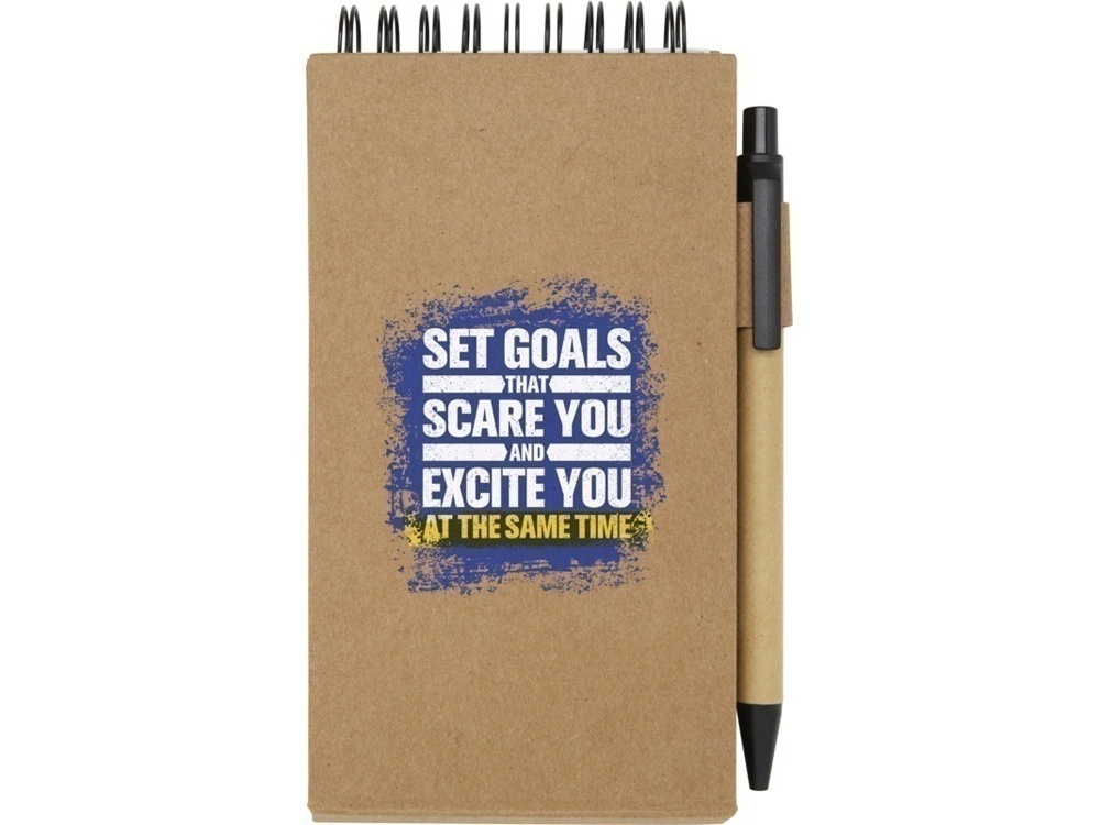 Блокнот Flipper со стикерами и шариковой ручкой