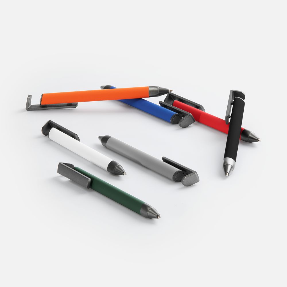 Ручка шариковая Standic с подставкой для телефона