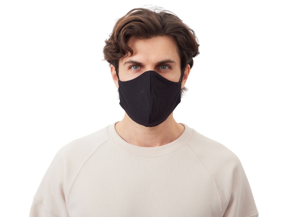 Маска для лица многоразовая с фиксаторами