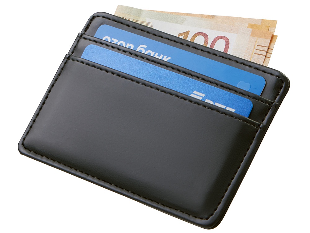 Картхолдер для двух карт и наличных денег с зажимом Crave