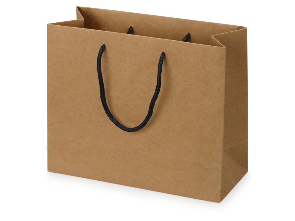 Подарочный пакет из крафт-бумаги M