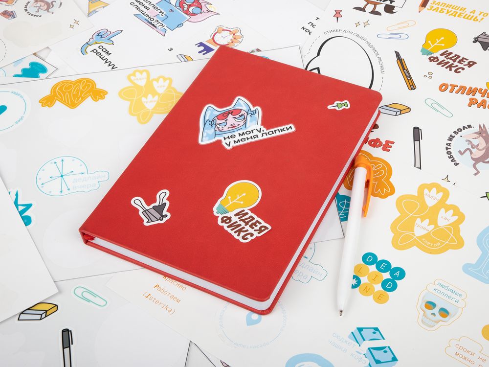 Наклейки ПВХ Sticker Pack на заказ