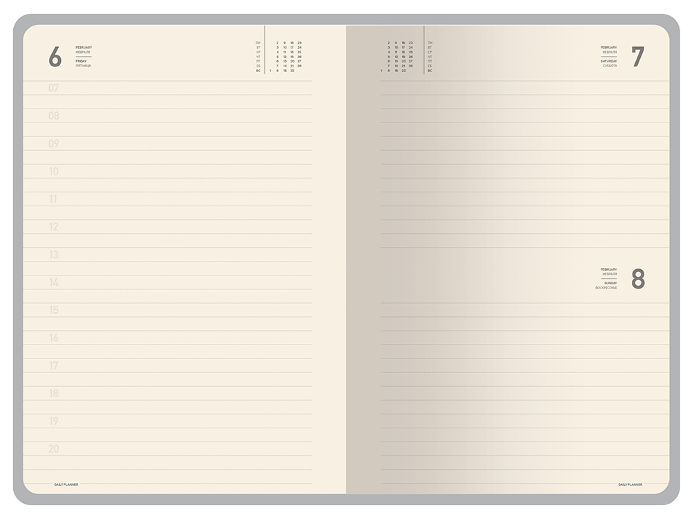 Ежедневник А5 датированный Megapolis Color на 2026 год