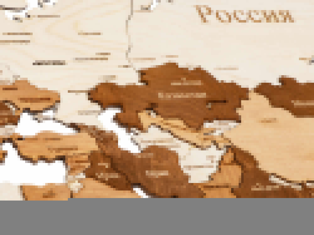 Интерьерная карта мира World