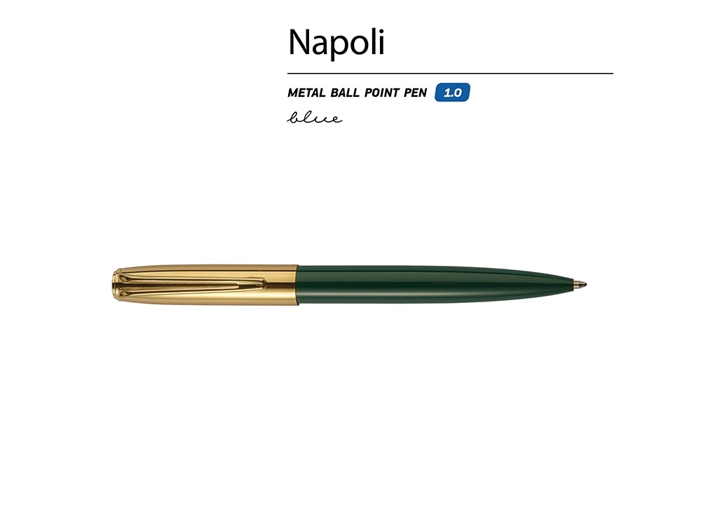 Ручка металлическая шариковая Napoli