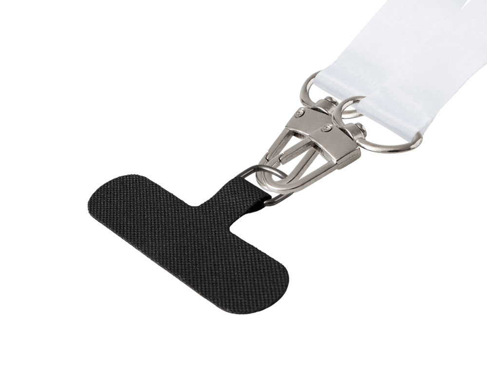 Лента под сублимацию для телефона с 2-мя карабинами, 2,5 см