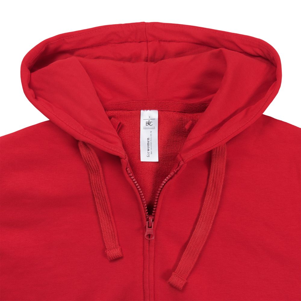 Толстовка женская Hooded Full Zip серый меланж