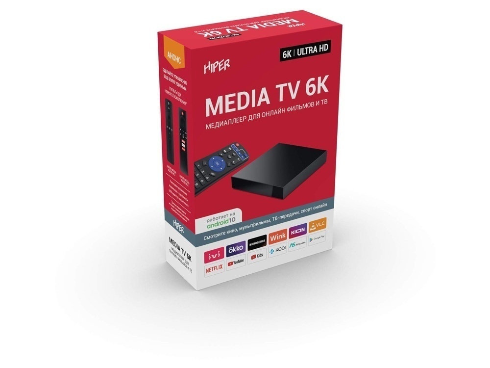 Медиаплеер  MEDIA TV 6K
