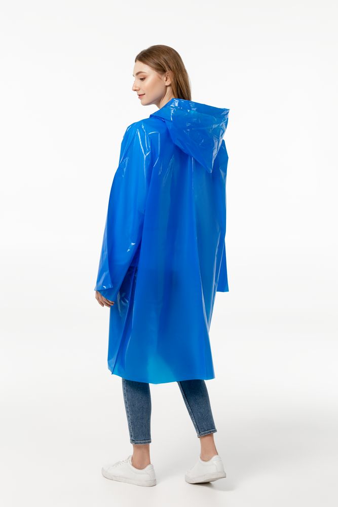 Дождевик-плащ CloudTime с печатью в один цвет на заказ