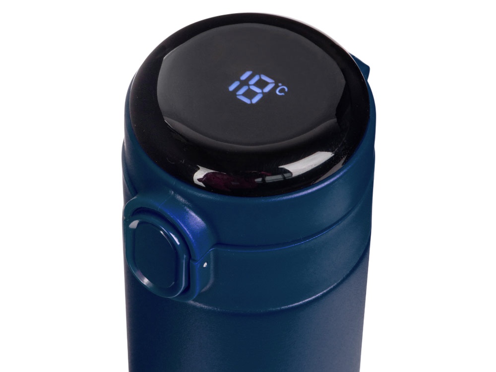 Вакуумная термокружка с индикатором и медной изоляцией Bravo, тубус, 400 мл