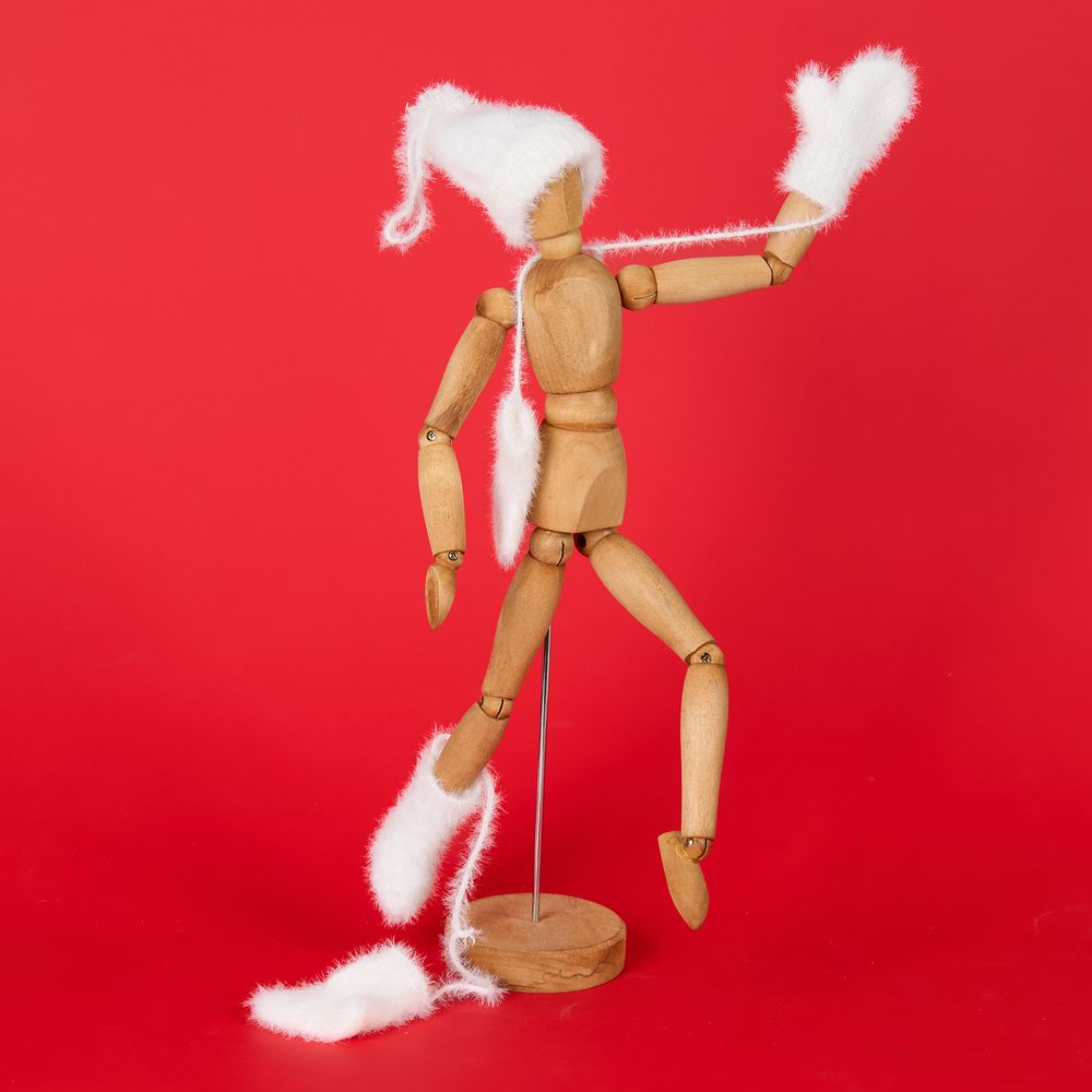 Подвеска на елку «Вьюжка», шапочка