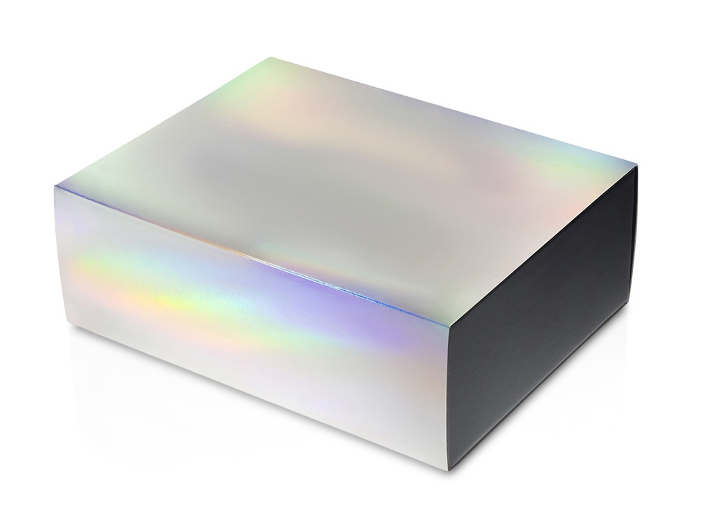 Подарочная коробка с голографическим шубером Aurora, L