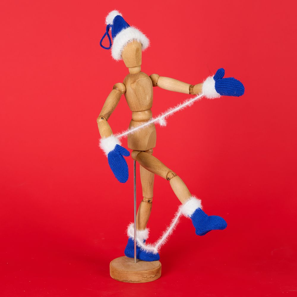 Подвеска на елку «Вьюжка», носочки