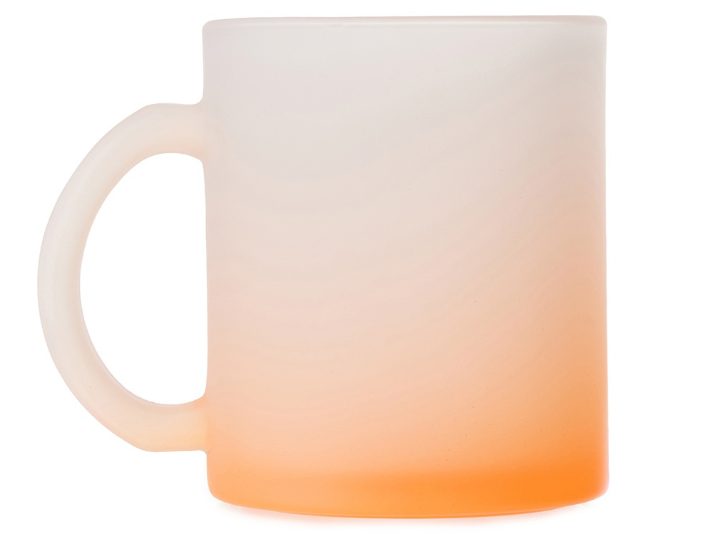 Стеклянная матовая кружка с градиентом для сублимации Омбре