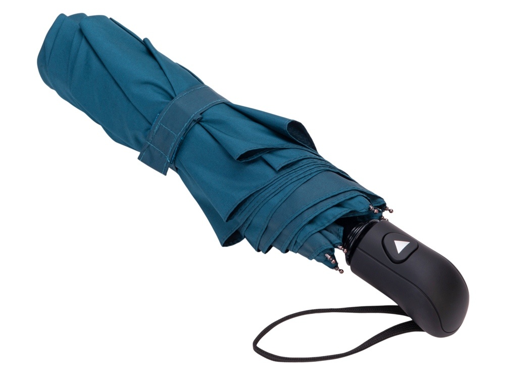 Зонт-полуавтомат складной Roof с куполом из переработанного пластика