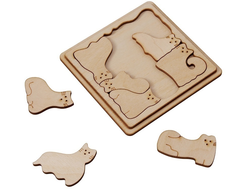 Деревянная головоломка Catgram