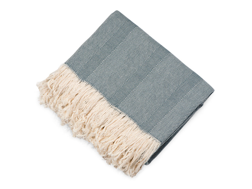 Подарочный набор для дома с пледом, свечой и диффузором